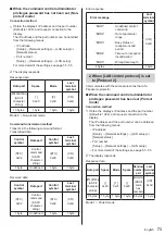 Preview for 73 page of Panasonic TH-55SF1HU Operating Instructions Manual