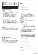 Preview for 85 page of Panasonic TH-55SF1HU Operating Instructions Manual