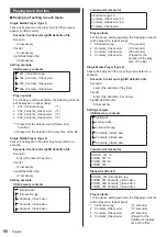 Preview for 86 page of Panasonic TH-55SF1HU Operating Instructions Manual