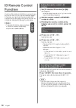 Preview for 90 page of Panasonic TH-55SF1HU Operating Instructions Manual