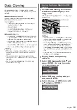 Preview for 95 page of Panasonic TH-55SF1HU Operating Instructions Manual