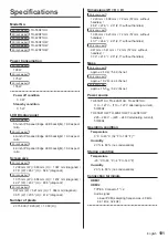 Preview for 101 page of Panasonic TH-55SF1HU Operating Instructions Manual