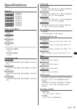 Preview for 21 page of Panasonic TH-55SF2U Operating Instructions - Basic Manual