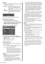 Предварительный просмотр 64 страницы Panasonic TH-55SQ1W Operating Instructions Manual