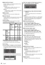 Предварительный просмотр 66 страницы Panasonic TH-55SQ1W Operating Instructions Manual