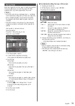 Предварительный просмотр 75 страницы Panasonic TH-55SQ1W Operating Instructions Manual