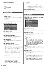 Предварительный просмотр 88 страницы Panasonic TH-55SQ1W Operating Instructions Manual