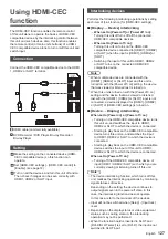 Предварительный просмотр 127 страницы Panasonic TH-55SQ1W Operating Instructions Manual