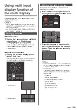 Предварительный просмотр 129 страницы Panasonic TH-55SQ1W Operating Instructions Manual