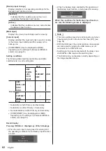 Предварительный просмотр 62 страницы Panasonic TH-55VF1HU Operating Informations