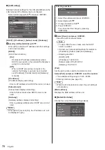 Предварительный просмотр 70 страницы Panasonic TH-55VF1HU Operating Informations