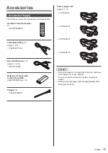 Предварительный просмотр 13 страницы Panasonic TH-55VF2HW Operating Instructions Manual