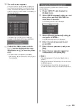 Предварительный просмотр 109 страницы Panasonic TH-55VF2HW Operating Instructions Manual