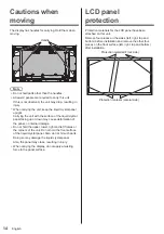 Preview for 14 page of Panasonic TH-55VF2W Operating Instructions Manual