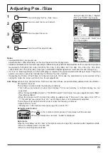 Preview for 23 page of Panasonic TH-58PF12WK Operating Instructions Manual