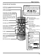 Предварительный просмотр 17 страницы Panasonic TH-58PF20U TENTATIVE Operating Instructions Manual