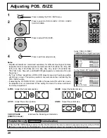 Предварительный просмотр 20 страницы Panasonic TH-58PH10UKA - 58" Plasma Panel Operating Instructions Manual