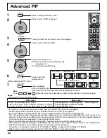 Предварительный просмотр 22 страницы Panasonic TH-58PH10UKA - 58" Plasma Panel Operating Instructions Manual