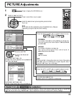 Предварительный просмотр 23 страницы Panasonic TH-58PH10UKA - 58" Plasma Panel Operating Instructions Manual