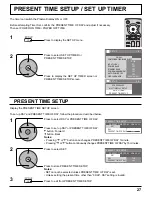 Предварительный просмотр 27 страницы Panasonic TH-58PH10UKA - 58" Plasma Panel Operating Instructions Manual