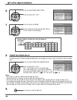 Предварительный просмотр 34 страницы Panasonic TH-58PH10UKA - 58" Plasma Panel Operating Instructions Manual