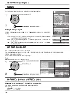 Предварительный просмотр 38 страницы Panasonic TH-58PH10UKA - 58" Plasma Panel Operating Instructions Manual