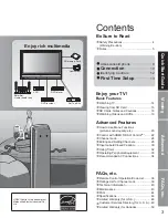 Предварительный просмотр 3 страницы Panasonic TH-58PX25 Operating Instructions Manual