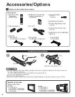 Предварительный просмотр 6 страницы Panasonic TH-58PX25 Operating Instructions Manual