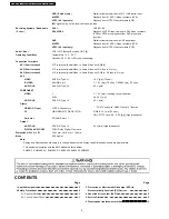 Preview for 2 page of Panasonic TH-58PY700P Service Manual