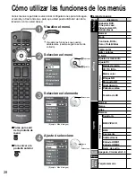 Предварительный просмотр 28 страницы Panasonic TH-58PZ700U Manual De Instrucciones