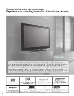 Предварительный просмотр 2 страницы Panasonic TH-58PZ850U Quick Start Manual