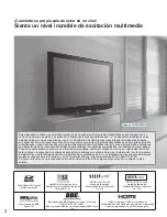 Preview for 2 page of Panasonic TH-58PZ850U (Spanish) Manual De Instrucciones