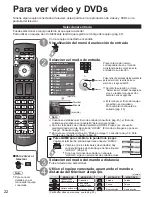 Preview for 22 page of Panasonic TH-58PZ850U (Spanish) Manual De Instrucciones