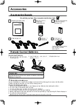 Предварительный просмотр 9 страницы Panasonic TH-60PF30W Operating Instructions Manual