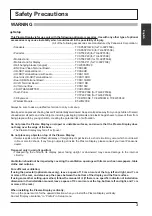 Preview for 3 page of Panasonic TH-60PF50E Operating Instructions Manual