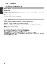 Preview for 6 page of Panasonic TH-60PF50E Operating Instructions Manual