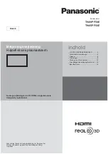 Preview for 37 page of Panasonic TH-60PF50E Operating Instructions Manual