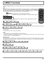 Предварительный просмотр 21 страницы Panasonic TH-60PF50U Operating Instructions Manual