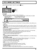 Предварительный просмотр 43 страницы Panasonic TH-60PF50U Operating Instructions Manual