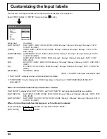 Предварительный просмотр 44 страницы Panasonic TH-60PF50U Operating Instructions Manual