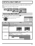 Предварительный просмотр 47 страницы Panasonic TH-60PF50U Operating Instructions Manual