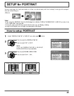 Предварительный просмотр 49 страницы Panasonic TH-60PF50U Operating Instructions Manual