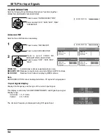 Предварительный просмотр 54 страницы Panasonic TH-60PF50U Operating Instructions Manual