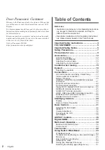 Preview for 2 page of Panasonic TH-65BQ1W Operating Instructions Manual