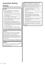 Preview for 6 page of Panasonic TH-65BQ1W Operating Instructions Manual