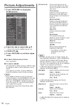 Preview for 70 page of Panasonic TH-65BQ1W Operating Instructions Manual