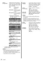 Preview for 72 page of Panasonic TH-65BQ1W Operating Instructions Manual