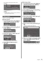 Preview for 75 page of Panasonic TH-65BQ1W Operating Instructions Manual