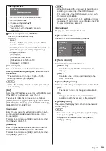 Preview for 99 page of Panasonic TH-65BQ1W Operating Instructions Manual