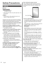 Preview for 6 page of Panasonic TH-65EF1E Operating Instructions - Basic Manual